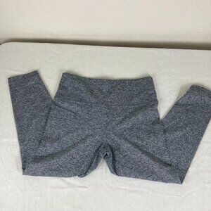 Women’s Zobha Gray Heather Leggings XL High Rise Stretch Yoga Pants